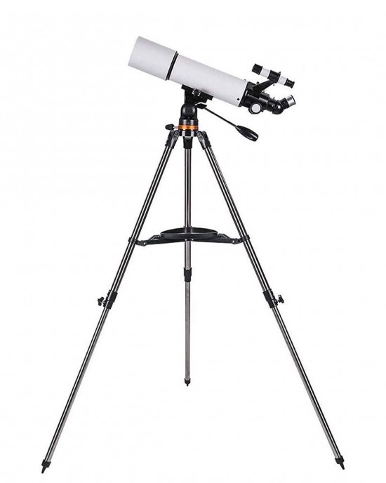 70×700 Refractor Portable Astronomical Telescope for Kids Adults Beginners for Viewing Moon Planets Stargazing with Tripod Phone Adapter Wireless Remote Carrying Bag