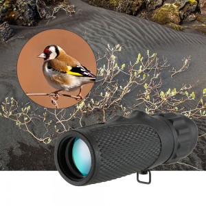 Monocular Telescope Birdwatching Eyepiece Mini Portable Handheld 10×25 Night Vision High Definition Scope