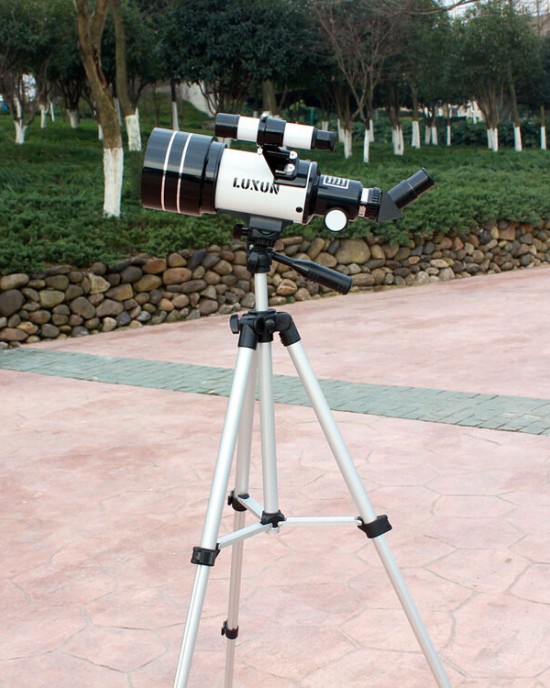 15X  150X 70mm Large Aperture Astronomic Refracting Monocular Telescope with Tripod Eyepiece Dust Cover Teleconverter Finder Scope for Star Gazing Bird Watching