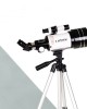 15X  150X 70mm Large Aperture Astronomic Refracting Monocular Telescope with Tripod Eyepiece Dust Cover Teleconverter Finder Scope for Star Gazing Bird Watching