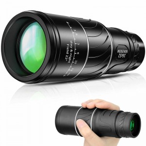 Powerful Monocular Telescope 16×52 Long Range Telescope Prism Compact Monocle for Hunting Camping Watching Equipment