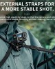 STARTRC Lazy Adjustable Neck Vlog FPV POV Bracket with Chest Strap for DJI   GoPro   Insta360 Action Cameras   Smartphones  Black