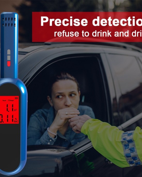 High  precision Breath Alcohol Tester  English Version