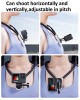 JOPREE Silicone Neck Mount Quick Release Holder For GoPro   Smartphone  60cm Set 2