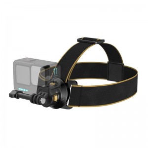 Universal Action Camera Magnetic Quick  Release Head Strap Mount Headband