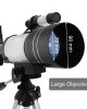 Eyebre F30070 Astronomical Telescope with Finder Scope High Definition High Magnification for Star Gazing and Moon Observation Beginners