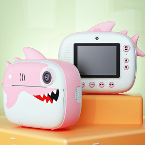 V18 Children’s 2 4″ IPS Color Screen Printing Camera 32G Memory Card with Color Pen